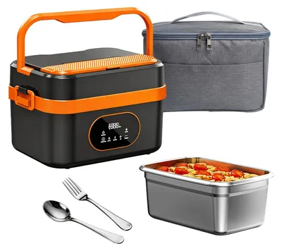 Elektrische Lunchbox 18000 mAh, 1,5 l, Edelstahl 304, 60 W
