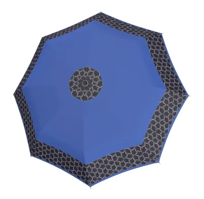 Produktbild von doppler Taschenregenschirm Regenschirm Fiber Magic Style Turquoise Viola blau