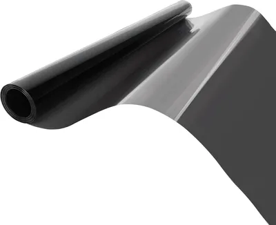 Produktbild von Decomeister Sonnenschutz Fensterfolie – Tönungsfolie Selbstklebend – Sichtschutz Folie – Sonnenschutz – UV–Blocker – 50x300 cm VLT 25% Black