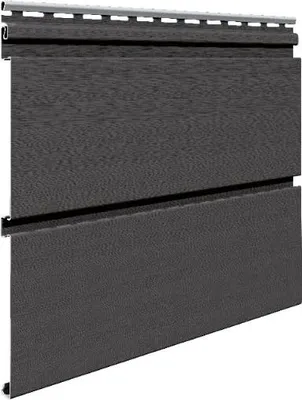 Obrázek produktu pro VOX PVC panely pro podhled střechy SVP-09 – dřevěná struktura – zámkový systém – odvětrávání – 2700 x 310/340 mm   10 kusů – grafitová barva