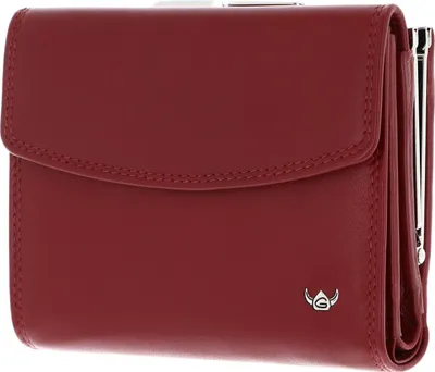 Produktbild von Golden Head Leder Geldbörse Polo RFID Protect Bügelbörse 2123 Rot dunkelrot