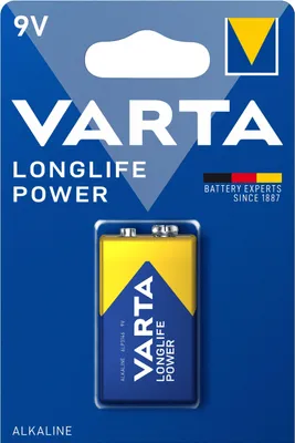 Immagine prodotto di VARTA Batteria alta 9Volt in blister