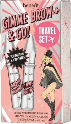 Zdjęcie produktu dla Benefit Gimme Brow+ Żel dodający brwiom objętości 3 Neutral Light Brown, 2 x 3g
