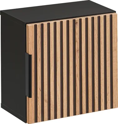 Zdjęcie produktu dla Szafka Górna Qubik 35X35 Cm – Dąb Wotan / Szary Skalny