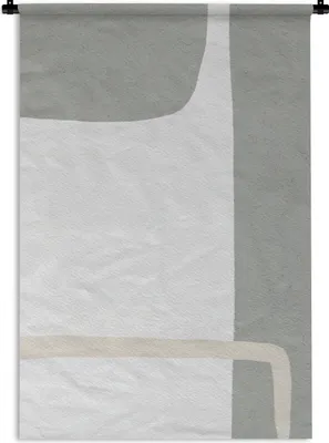 Produktbild von MuchoWow® Wandteppich Wandbehang Abstrakt - Minimalismus - Design 120x180 cm Tapisserie Dekoration Wandtuch - Schlafzimmer - Dekorationen für das Haus