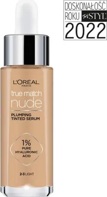 Image de True Match Nude Tinted Serum (sérum teinté repulpant) 30 ml, 2-3 Light