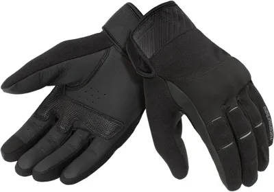 Produktbild von CE-Handschuhe 12 Monate TUCANO URBANO Crab Schwarz mit Lederhandfläche größe M