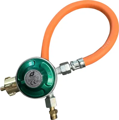 Produktbild von Umrüstset von Schraub-Kartusche auf Propan-Gasflasche Heizung Grill Kocher SPARE