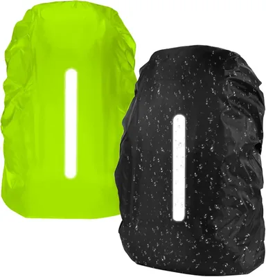 Produktbild von Rucksack Regenhülle wasserdicht, reflektierend, universelle Größe, für Wandern