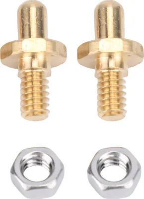 Produktbild von 2er-Pack 70332 verstellbarer Scharnierstift, passend für Weber Summit Spirit Grill, Edelstahl-Türschrauben und Muttern, Ersatz