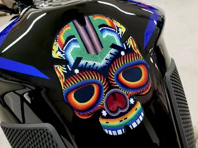 Produktbild von Tankpad Coloured Skull