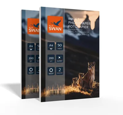 Produktbild von Inkjet Fotopapier A4, 200 g/m², beidseitig glänzend, 100 Blatt, für Fotos