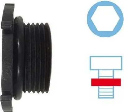 Produktbild von CORTECO 49362393 Verschlussschraube Ölwanne