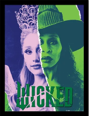 Image de Wicked - "RIP" Affiche encadrée PM12488 (40 cm x 30 cm) (Coloured)
