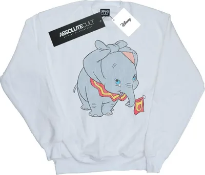 Produktbild von Disney - "Tied Up Ears" Sweatshirt für Herren BI17850 (5XL) (Weiß)