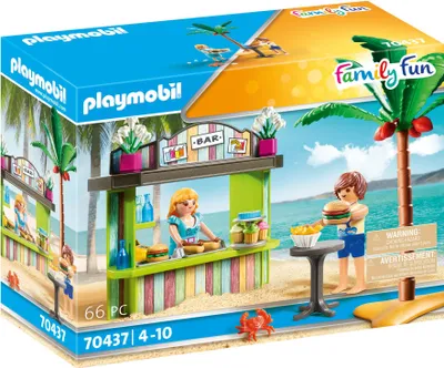 Produktbild von PLAYMOBIL Family Fun 70437 Strandkiosk