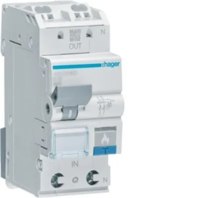 Immagine prodotto di Hager Brandschutzschalter 2polig 10 A 230 V ARC910D (ARC910D)