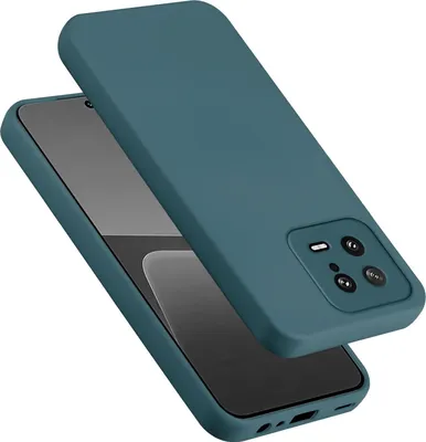 Image de Cadorabo Housse pour Xiaomi 13 5G Housse en silicone Housse pour téléphone portable Etui en silicone liquide, résistant aux rayures et aux chocs pour Xiaomi 13 5G