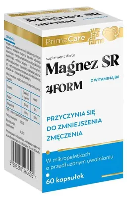 Image de WegaFarm Magnésium SR 4form, 60 capsules