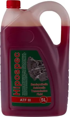 Produktbild von SPECOL Hipospec ATF III ATF III Automatikgetriebeöl Teilsynthetiköl Rot 5L 100936 für VW Golf IV Schrägheck (1J1) Golf V Schrägheck (1K1) POLO (9N)