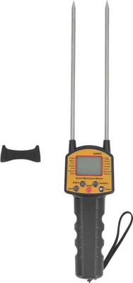 Image de Humidimètre pour céréales, digital LCD, avec double sonde & annonce vocale, anglais