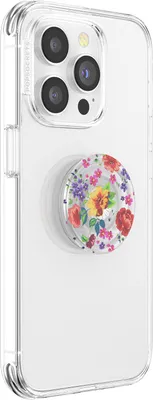 Image de Poignée et support de téléphone Popsockets PlantCore Grip Tropicale