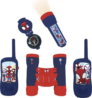 Produktbild von Spidey Abenteuer-Set mit Walkie-Talkies, Fernglas und Kompass