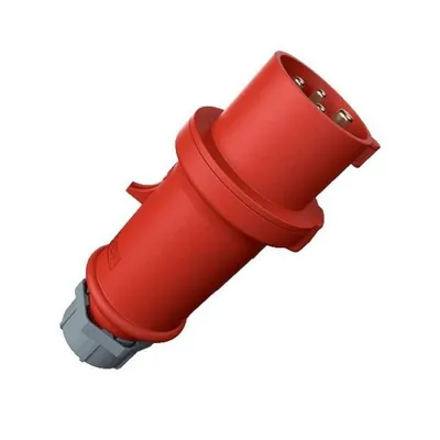 Produktbild von MENNEKES 3319A, Gerade, 400 V, Rot, IP44, 1 Stück(e)