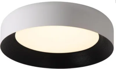 Image de Rundo - Plafond 44cm 20W LED Blanc + Noir
