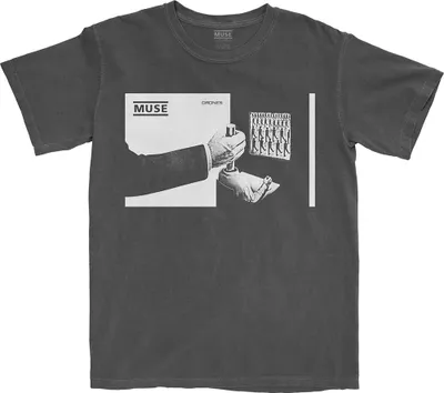Produktbild von Muse Shifting Charcoal Grey L T-Shirt