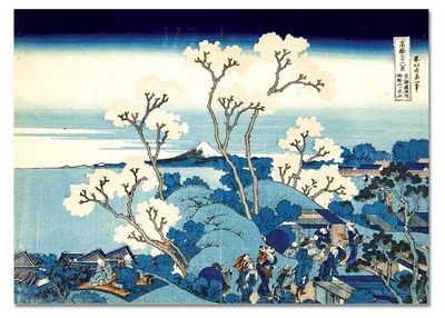Image de Giallobus - Fuji de Gotenyama près de Shinagawa sur Tokaido - Hokusai - 140L x 100l cm - Tableau - Verre acrylique