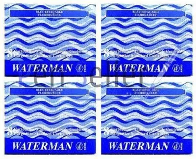 Immagine prodotto di WATERMAN 32 Cartucce d'inchiostro lunghe - Blu