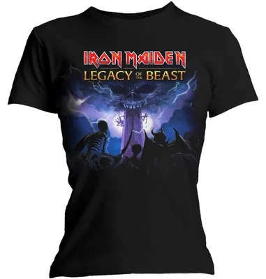 Produktbild von Iron Maiden - "Legacy Army" T-Shirt für Damen RO1068 (M) (Schwarz)