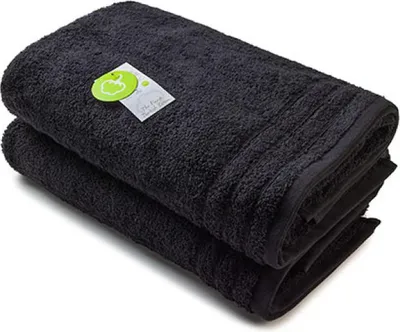 Produktbild von A&R AR504 | Organic Badetuch Bio Baumwolle - 70 x 140 cm - Farbe: Black - Größe: 70 x 140 cm