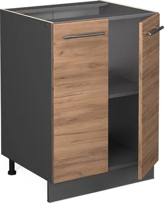 Produktbild von Küchenunterschrank Vicco Fame-Line Goldkraft Eiche 60 cm ohne Arbeitsplatte, Model 38295