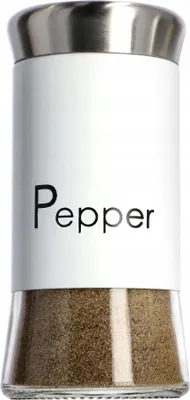 Obrázek produktu pro Pepřenka - nádoba na koření/kořenka - na pepř - bílá