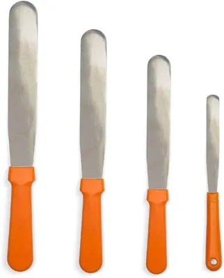 Image de Spatule en acier - Ustensile de cuisine - 1 pièce - 43 cm