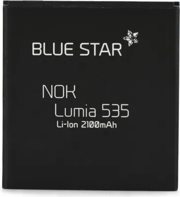 Produktbild von Bluestar Akku Ersatz kompatibel mit Nokia Lumia 535 / 535 Dual SIM 2100 mAh Austausch Batterie BL-L4A RM-1090