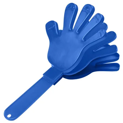 Produktbild von Klapper "Hand" standard-blau PP