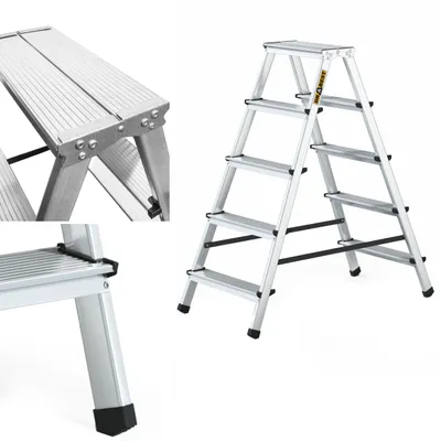 Produktbild von Drabest - HOME ALUMINUM DOPPELTE TIERE 5 TIERE 125 KG