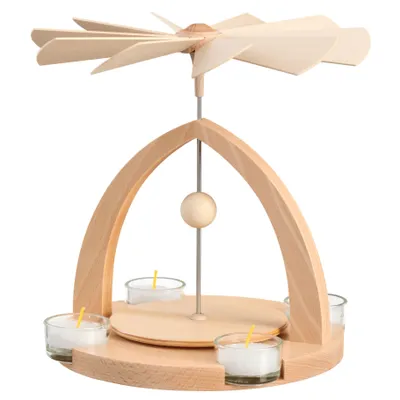 Zdjęcie produktu dla Piramida stołowa, okrągła, pusta, wysokość 23 cm, NOWA