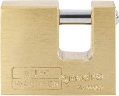 Produktbild von Vorhängeschloss mit 7 mm Bügelstärke und Kneifschutz, inklusive 2 Schlüssel