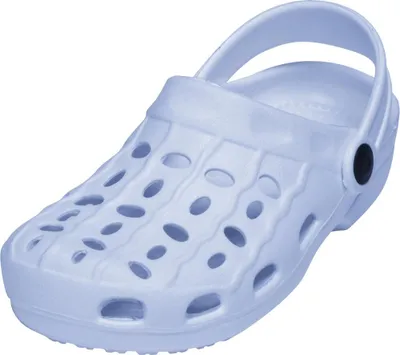 Produktbild von PLAYSHOES 171727, Clogs, Uni, Kind, Blau, Einfarbig, 32\33
