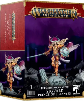 Obrázek produktu pro Warhammer Age of Sigmar Hedonité ze Slaaneshe Sigvald Prince of Slaanesh