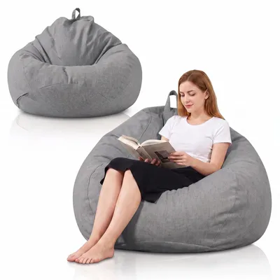 Zitzak XL 100x120 cm, Bezug ohne Füllung, Gaming-Sitzsack