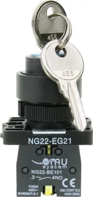 Produktbild von XBS Schloss Schalter mit Schlüssel NG22-EG21