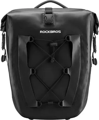 Image de Sacoche de vélo, conception étanche, capacité de 25L, 30140022001, déployer environ 32L-b