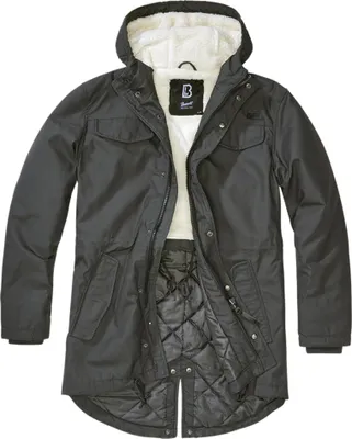 Produktbild von BRANDIT Marsh Lake Teddyparka anthracite Gr. M