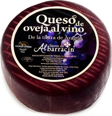 Produktbild von Schafskäse in Rotwein ca. 2,7 kg - Sierra de Albarracin