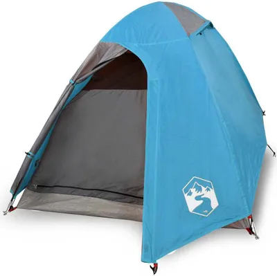 Produktbild von vidaXL Kuppel-Campingzelt 2 Personen Blau Wasserdicht